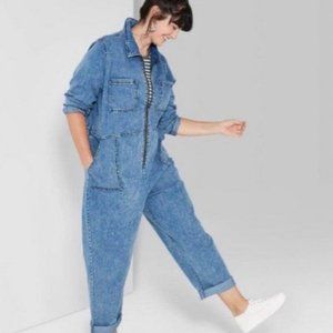 Wild Fable | Indigo Denim Long Sleeve Jumper